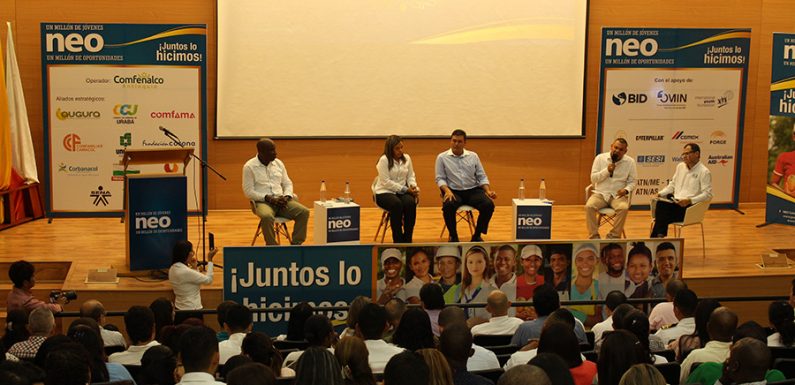 NEO Colombia impacto con conocimiento a los jóvenes de Urabá