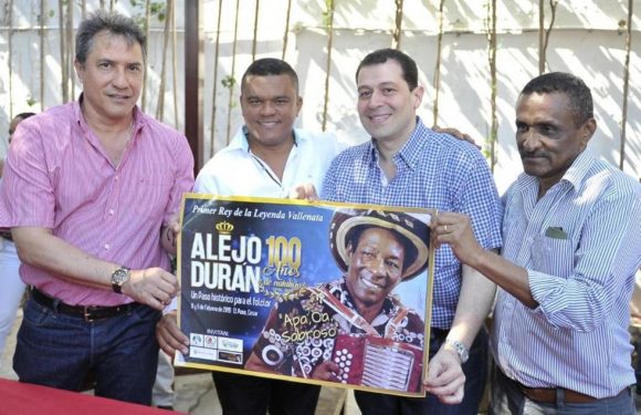 Se conmemorarán los 100 años del natalicio de Alejo Durán, primer rey vallenato en 1968