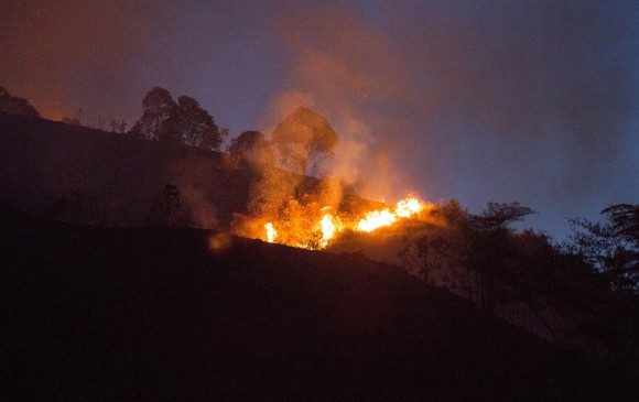 Alerta roja por incendios en municipios de Antioquia